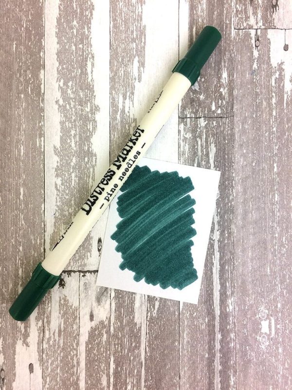 Tim Holtz Distress® Dual Tip Marker Pine Needles Online - Image 2